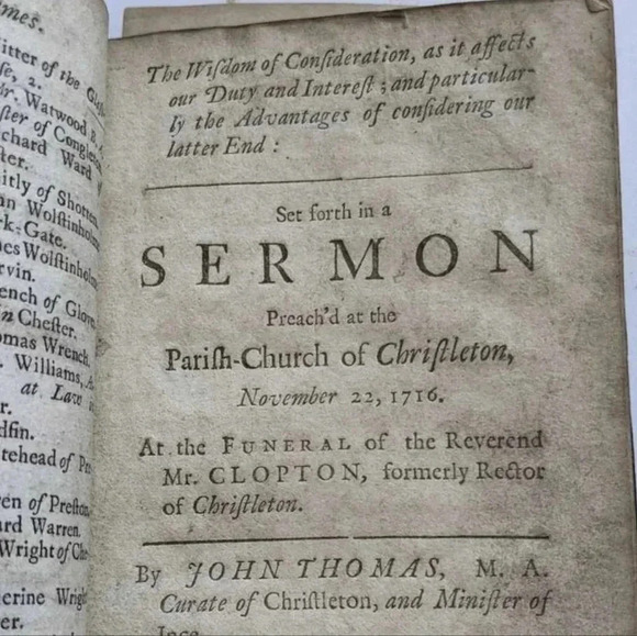 1728  Book of Funeral Services - Picture 5 of 5